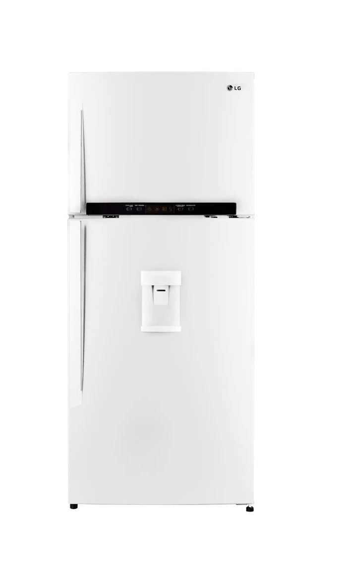 LG 471Litres Gross with Water Dispenser White Refrigerator