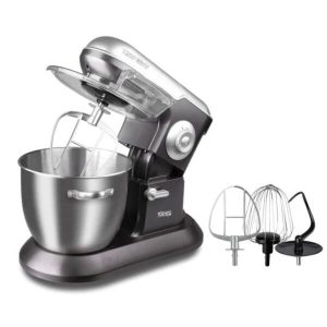 Dsp, Stand Mixer, 1200 Watts, 6.5 L, Silver