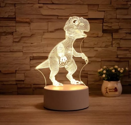 Creative 3D Illusion Anime Acrylic Table Lamp LED