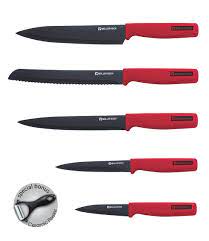 6 pcs non-stick coating knife set