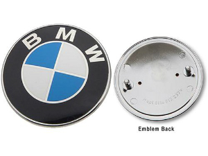 82mm/74mm For BMW Logo Front Hood Rear Badge Trunk Car Emblem Auto Emblem  For BMW E36 E39 E46 M3 M5