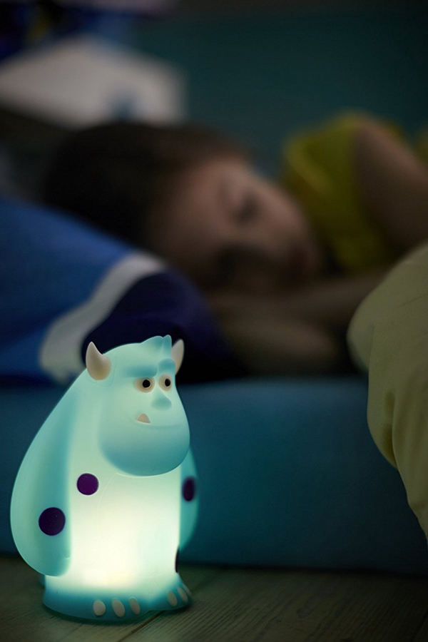 Philips Disney Sulley SoftPal Guided Night Light and Table Lamp - 1 x 1 W Integrated LED