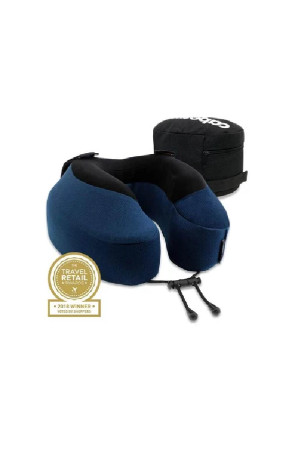 Cabeau – Evolution S3 Neck Pillow, Memory Foam for Travel, Home, Office, Neck Pain, Gaming – Indigo