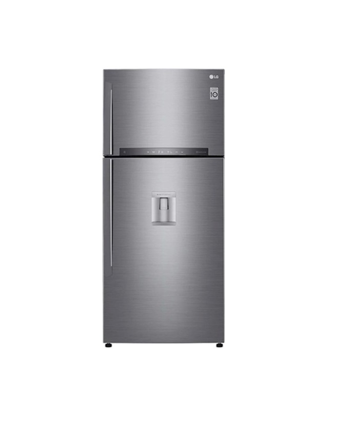 LG GL F682HQHL 471Litres Gross With Water Dispenser Silver Refrigerator 1 2 