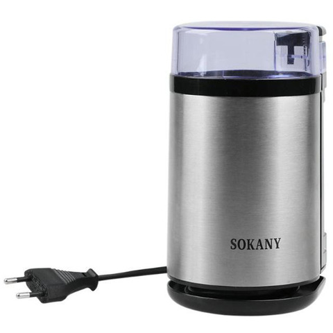 Sokany Electric Stainless Steel Coffee Grinder Detachable Powerful Blender 180W SM-3001S (1)